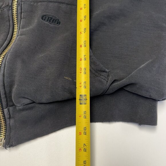 Vintage Dutch Harbor Gear Hoodie Sweatshirt Mens XL 26.5x25.5 Thermal DHG - Picture 13 of 13